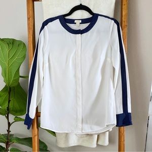 J. Crew Factory / Button Down Blouse